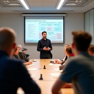 Animation d’un atelier nutrition en entreprise à Lyon.
