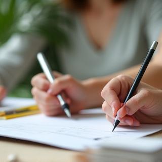 Consultation nutrition avec prise de notes à Lyon.